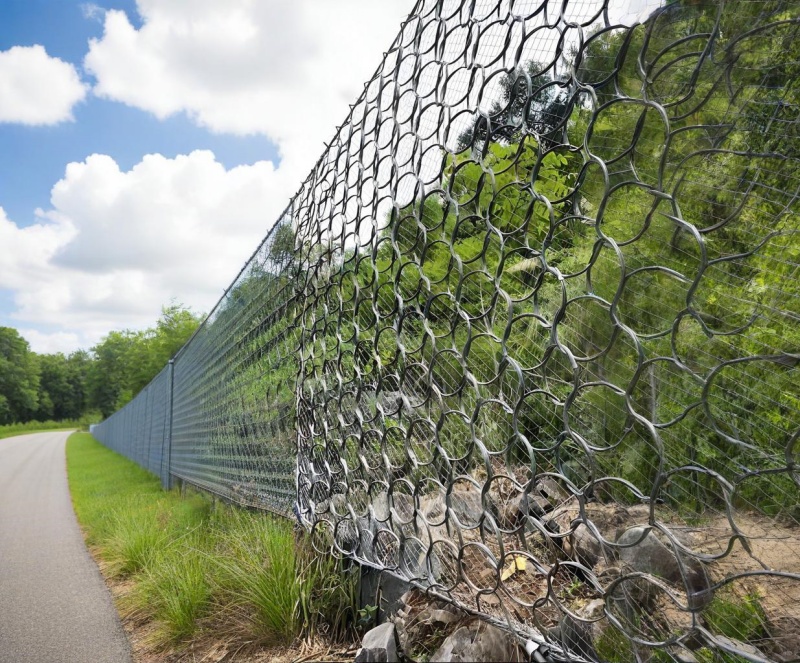 被动柔性防护网