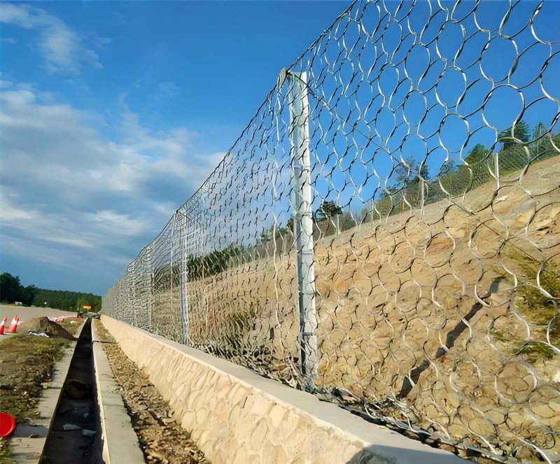 被动柔性防护网